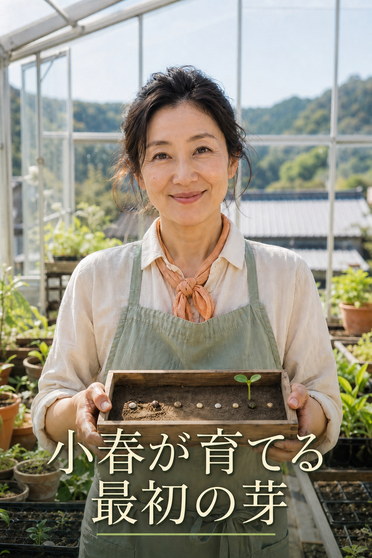 小春が育てる最初の芽 · 再出発